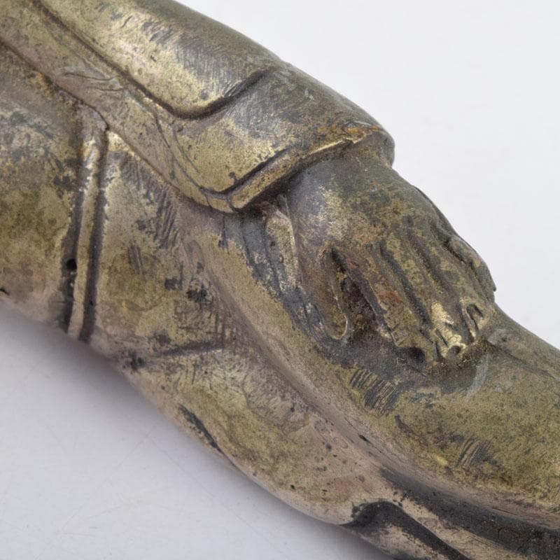 仏教美術　古銅　涅槃像　寝釈迦像　仏像　置物　N　8702