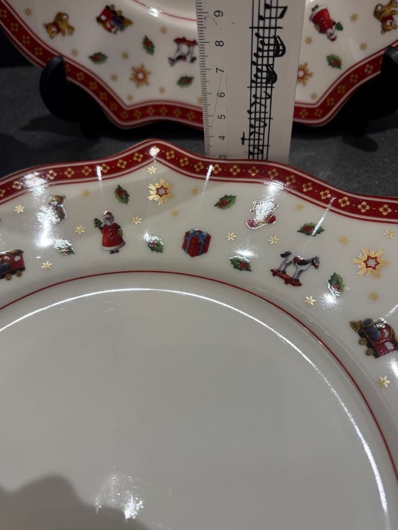 【レア】ビレロイ＆ボッホ　トイズデライト　30㎝プレート3枚セット