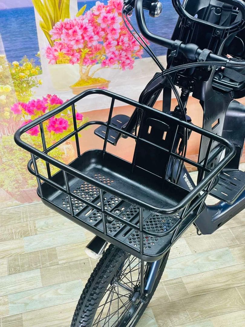 ギュットアニーズ⭐️16AH！パナソニック子供乗せ電動アシスト自転車Y2749