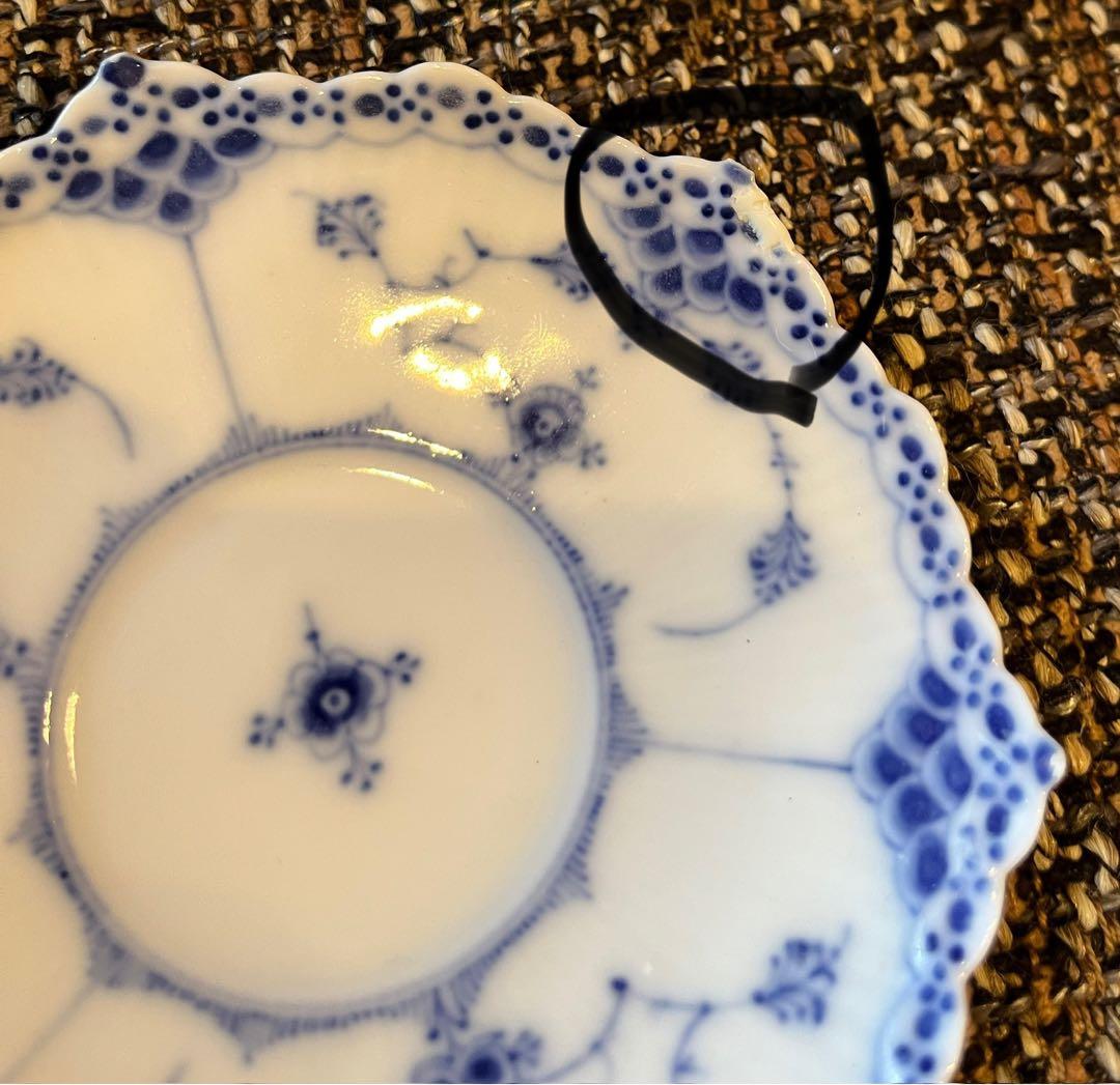 アンティーク19世紀/ロイヤルコペンハーゲン/デミタスカップ＆ソーサー