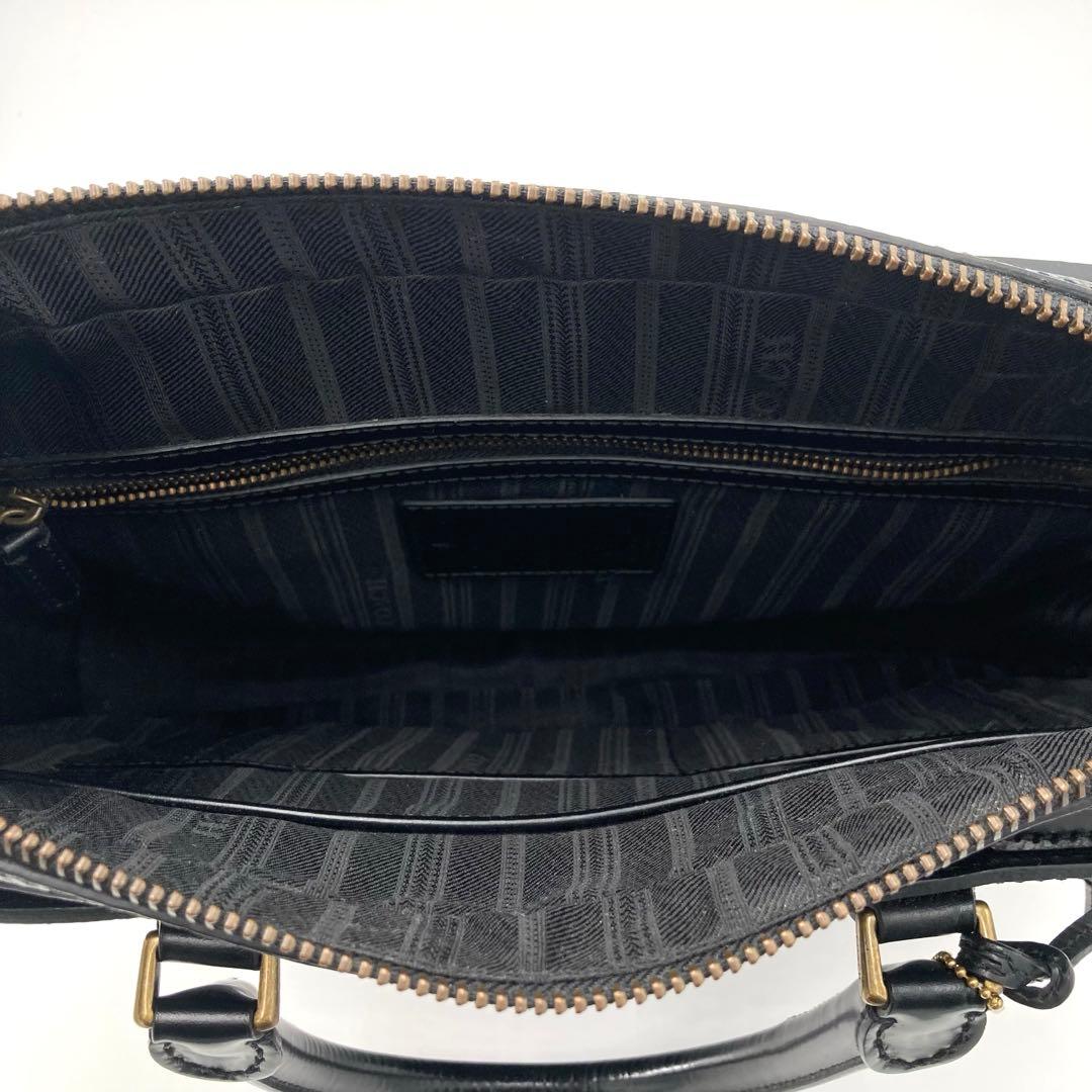 美品✨COACH コーチ クロスビー ビジネスバッグ レザー A4可 ブリーフ