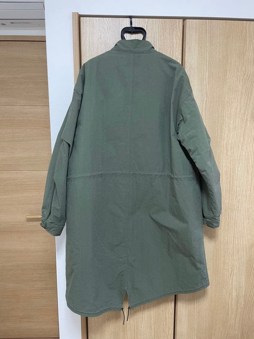 【GLR】ロングモッズコート カーキ