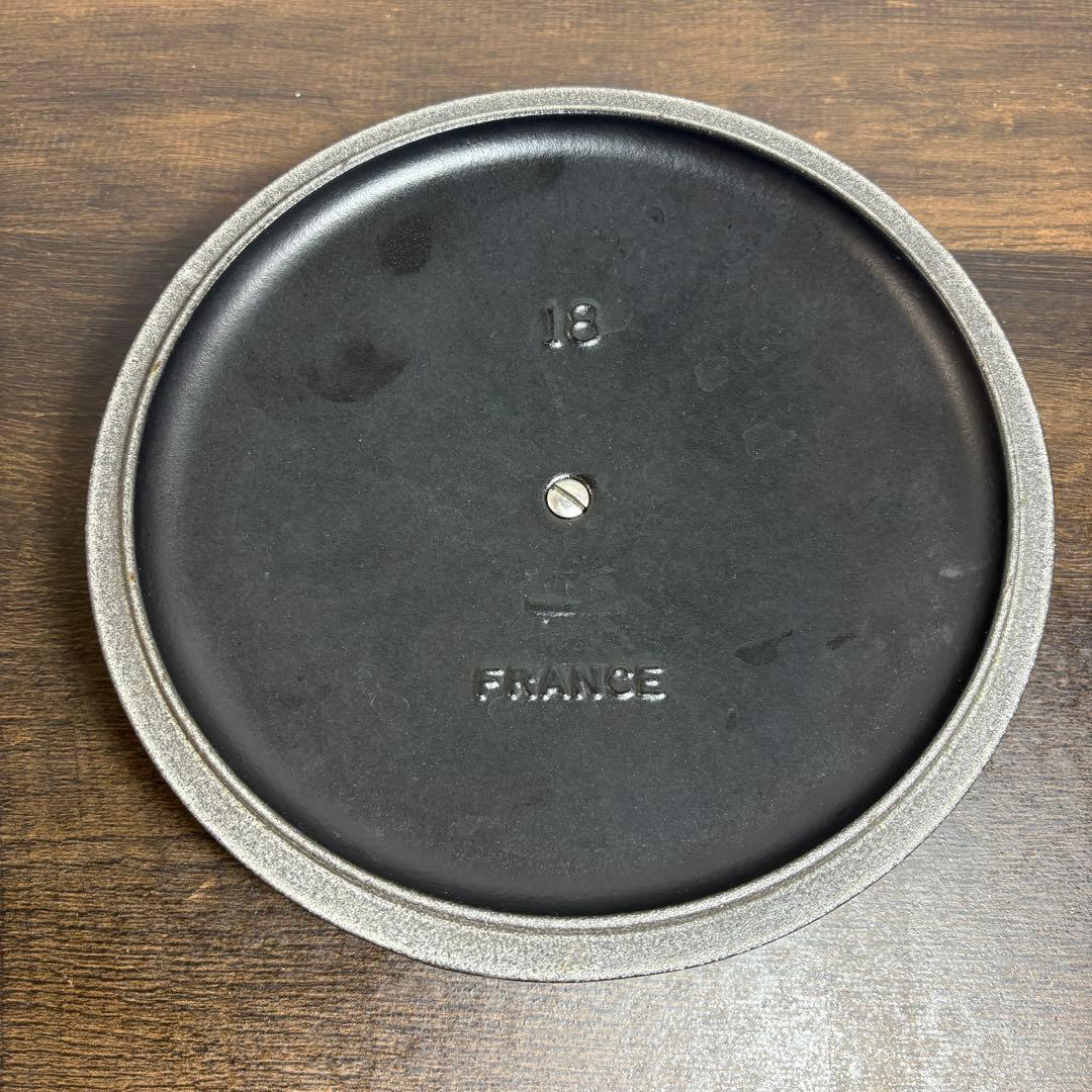 LE CREUSET ココットロンド 18 ブラック