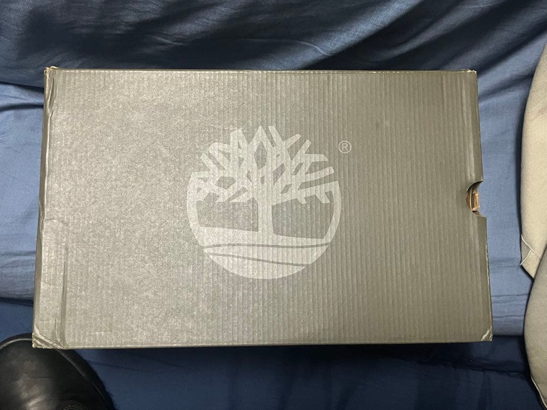 【美品】Timberland FIELD BOOT 8 BLACK ブーツ