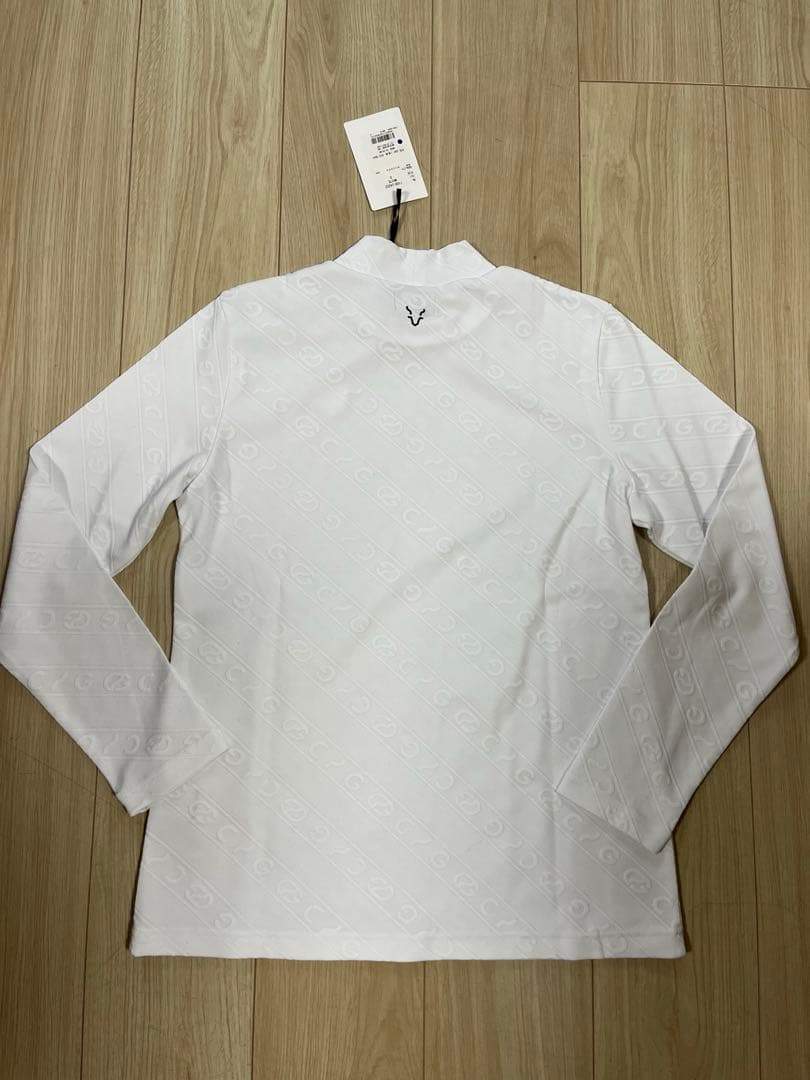 CPG ロゴジャガード柄モックネック３