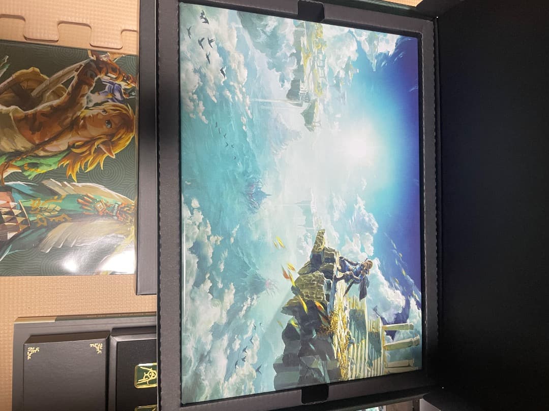 ゼルダの伝説マスターワークス公式設定資料集など３冊、１セット