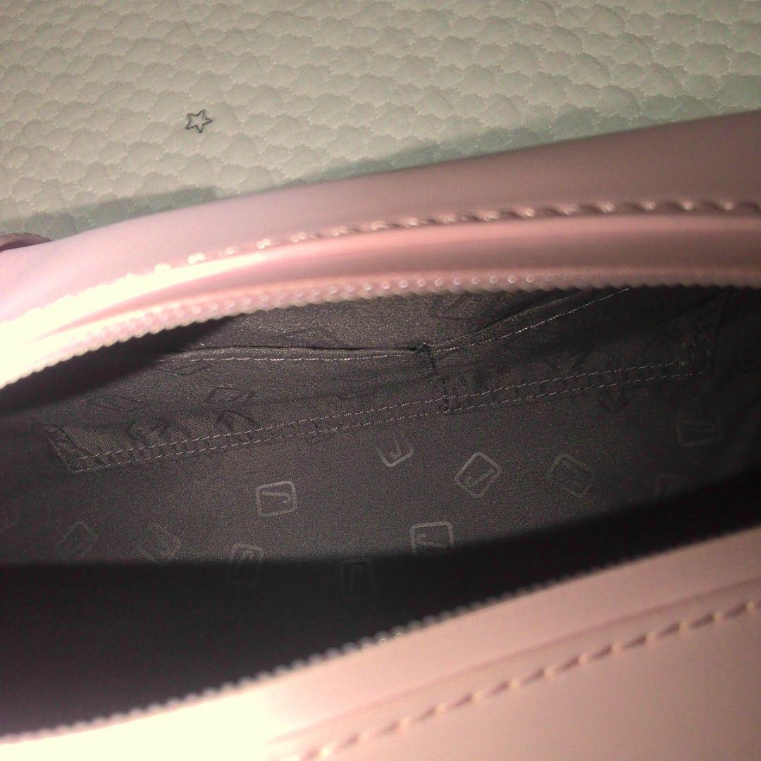 ピンク 旅行バッグ ジッパー付き