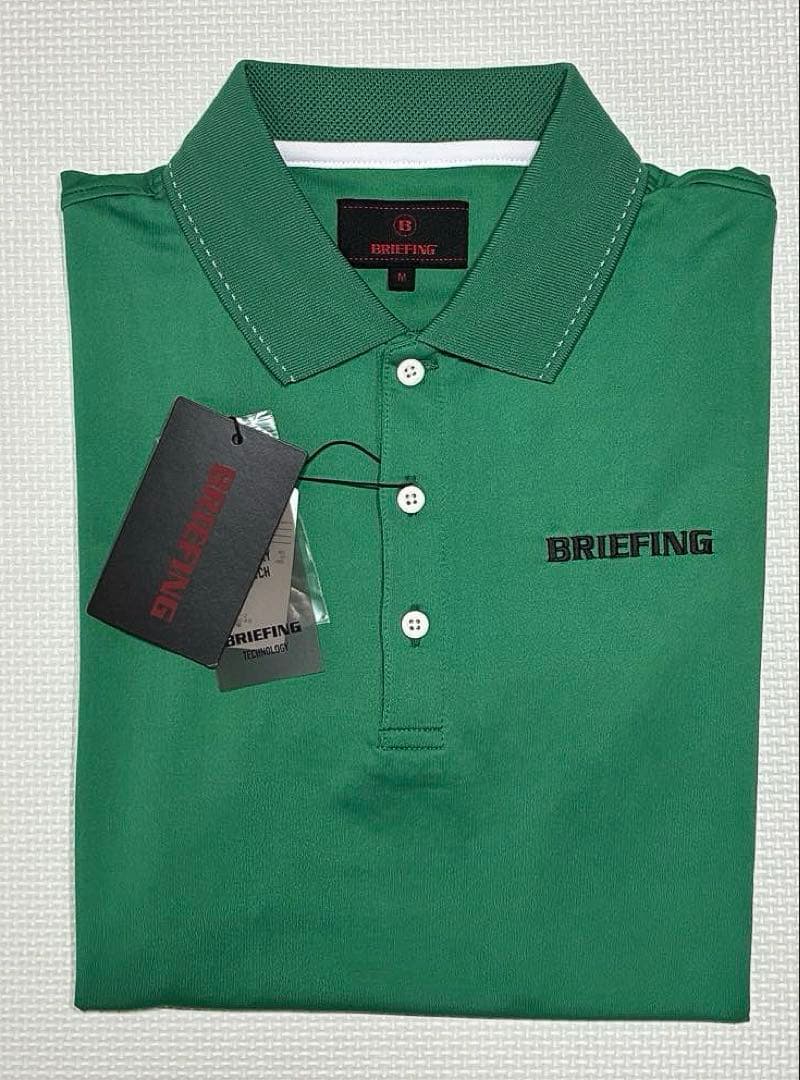BRIEFING GOLF MS TOUR POLO（GREEN／M）