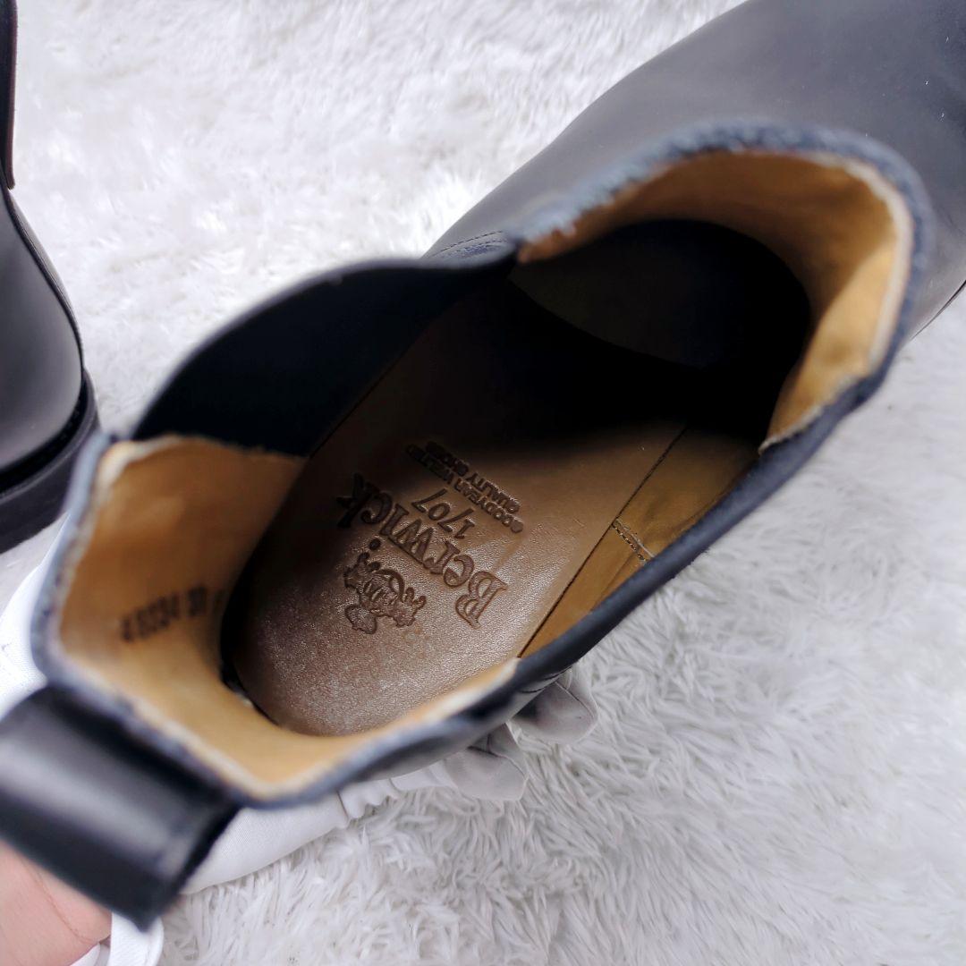 Berwick バーウィック サイドゴア ブーツ 376 ヴィブラム25.0cm