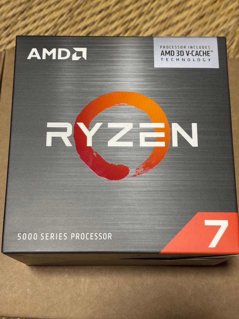 AMD Ryzen 7 5800X3D 5000シリーズ CPU