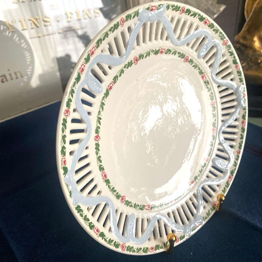 サルグミンヌ Sarregumines レース リボン　パニエプレート【A】レア