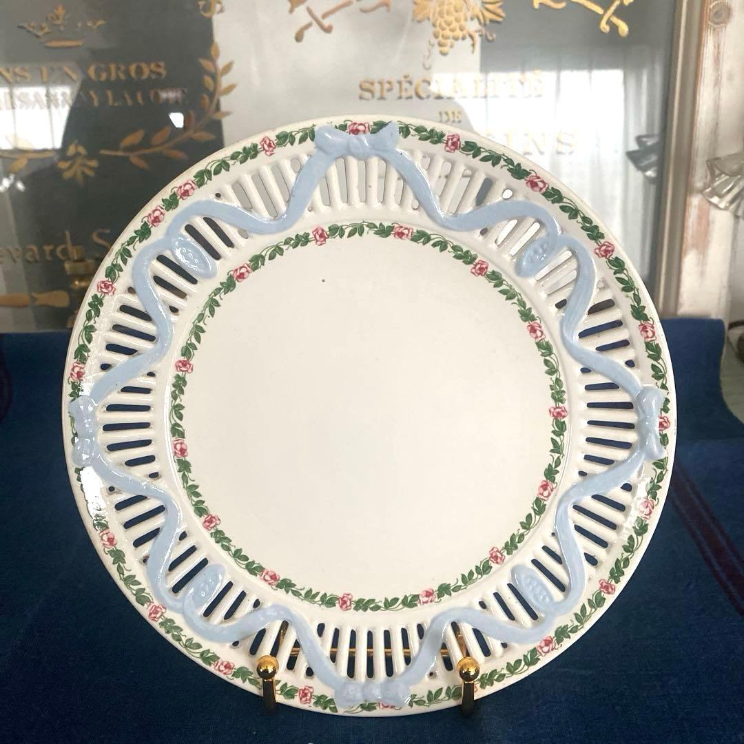 サルグミンヌ Sarregumines レース リボン　パニエプレート【A】レア