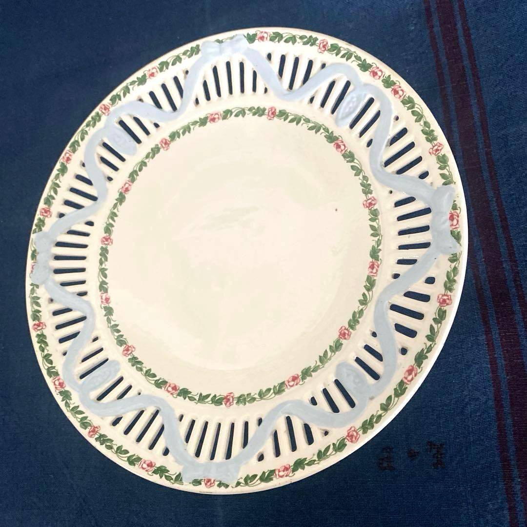 サルグミンヌ Sarregumines レース リボン　パニエプレート【A】レア