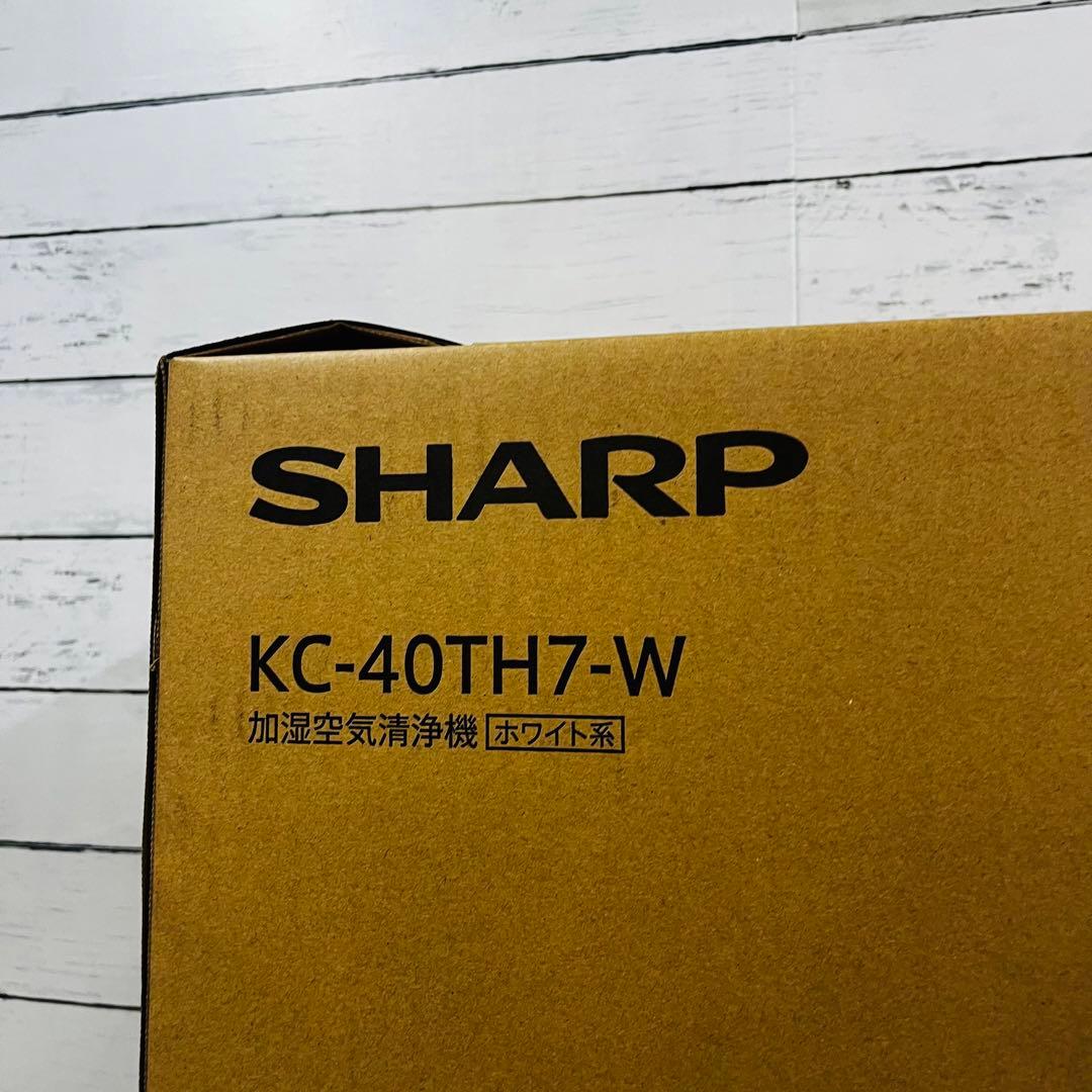 K2301 【SHARP】加湿空気清浄機 KC-40TH7-W
