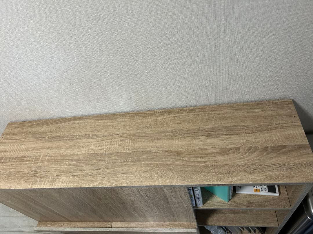 値下げ可【美品】組み立て済LOWYA　本棚 ディスプレイラック　北欧 大容量