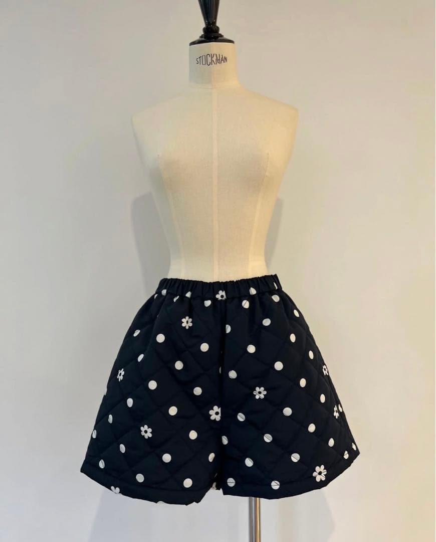 新品タグ付rosymonster フラワードット　ケープ　ショートパンツ　セット