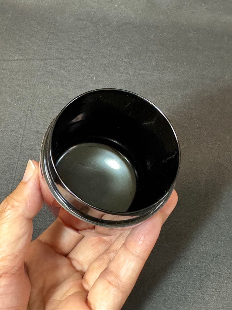 G76 送料無料　棗　香次棗　独楽紋　宗廣　茶道具　漆芸　茶道