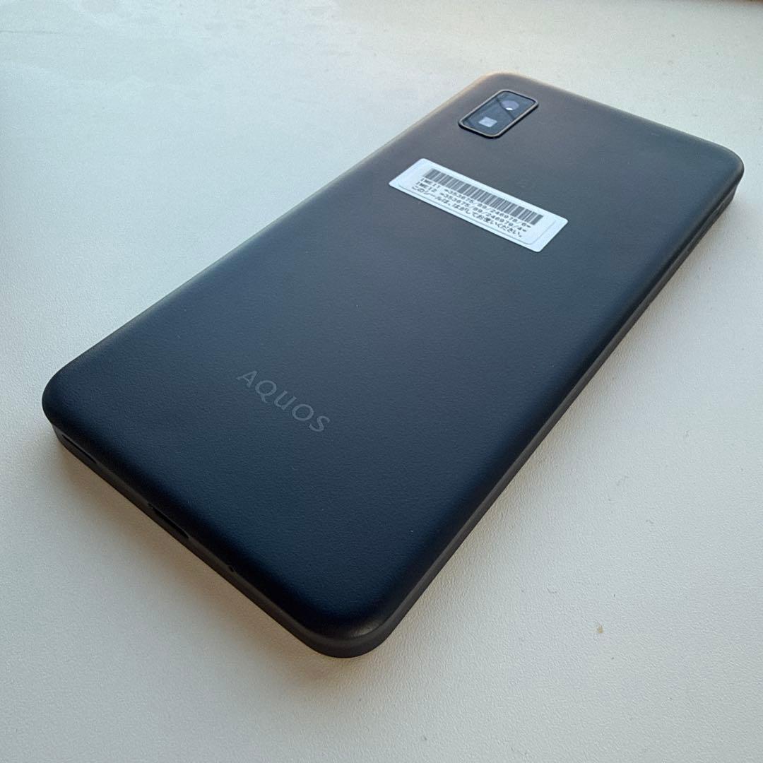 【極美品】AQUOS wish3 ブラック スマートフォン 本体