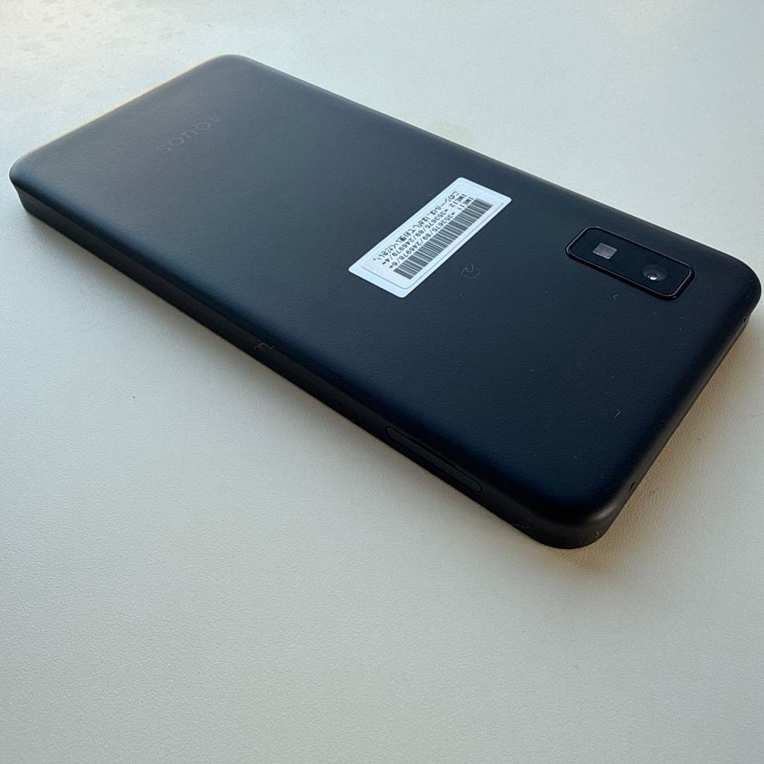 【極美品】AQUOS wish3 ブラック スマートフォン 本体