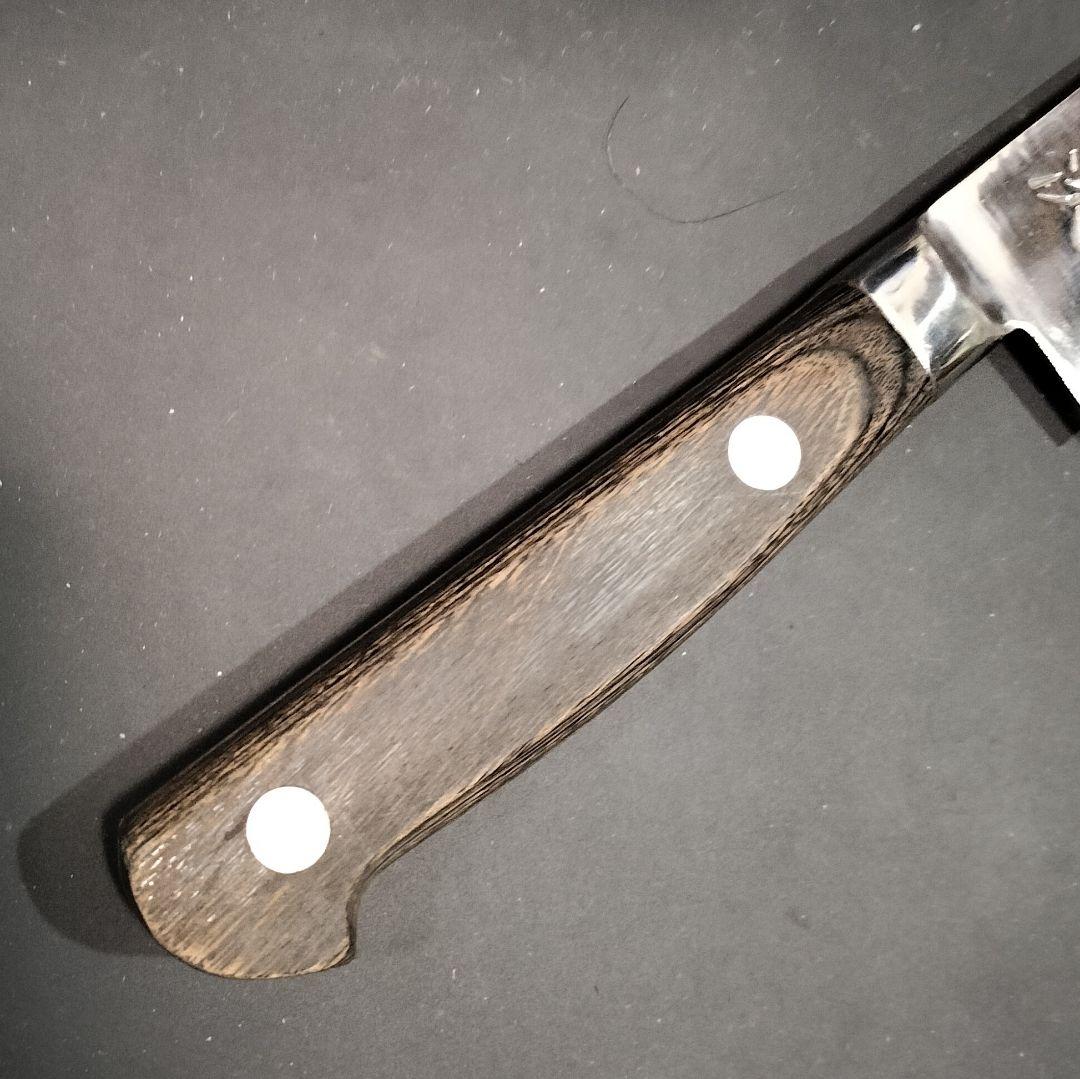 有次 特製 日本鋼 ハガネ 小 三徳 16cm 研ぎ済み 京都 包丁