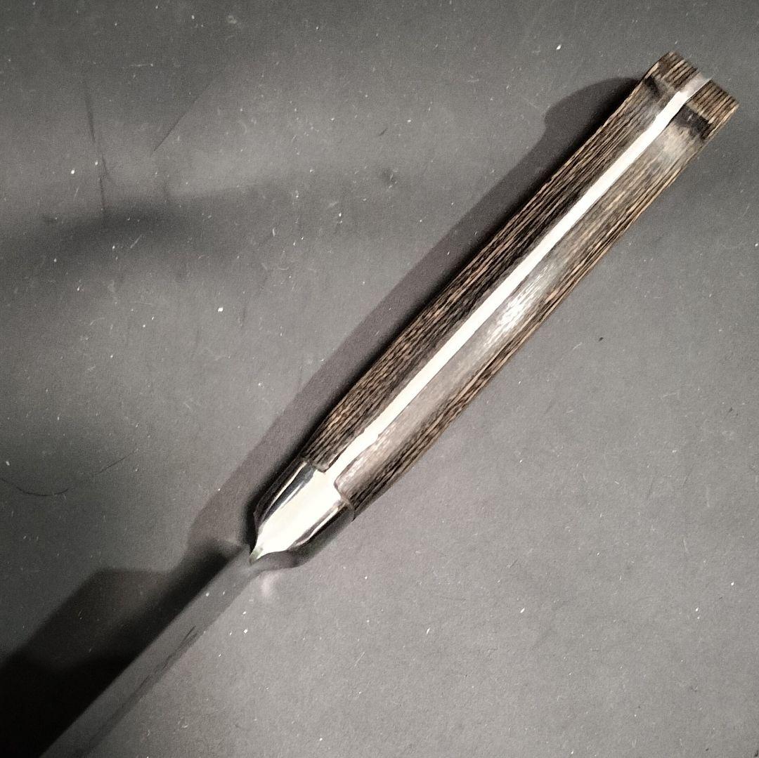 有次 特製 日本鋼 ハガネ 小 三徳 16cm 研ぎ済み 京都 包丁