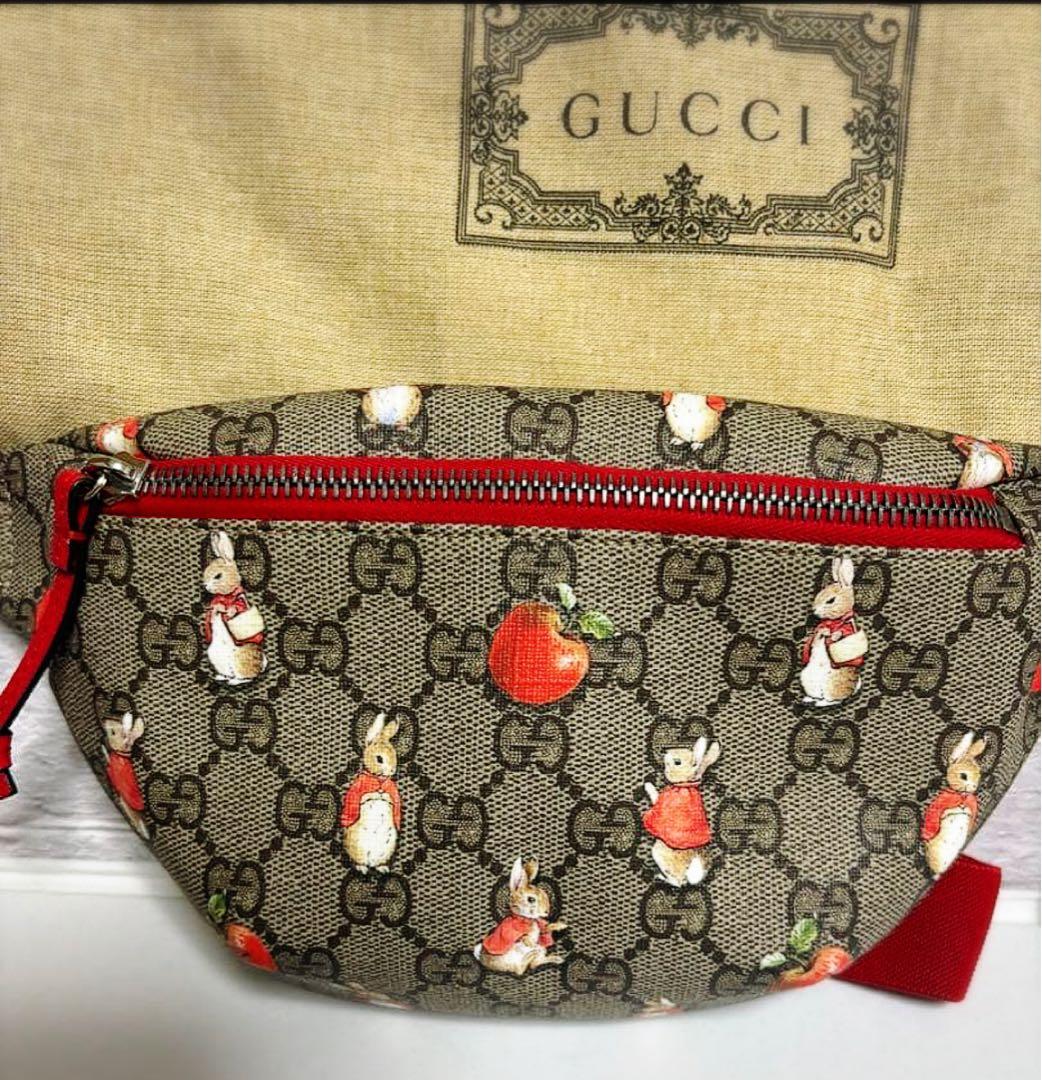 ★GUCCI ウエストポーチ★ピーターラビット★