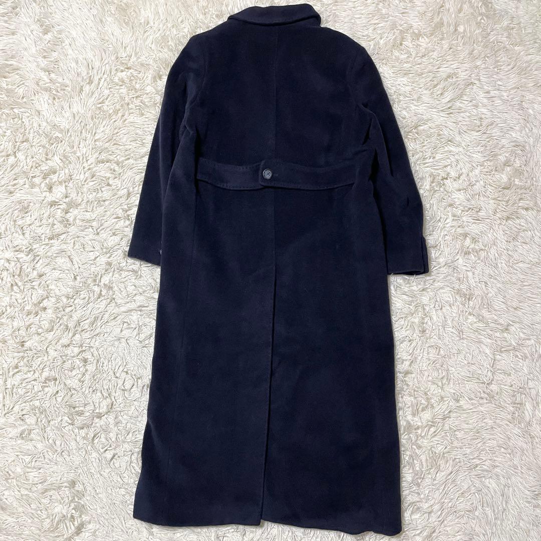 【Emem】マックスマーラ ダブルチェスターコート ロング　カシミヤ混