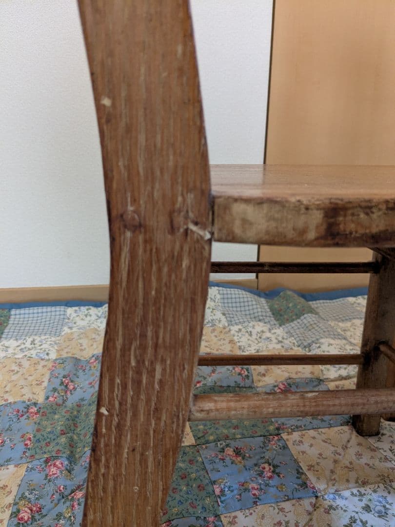 USAアンティーク　木製チャイルドChair　２脚セット　子供椅子セット