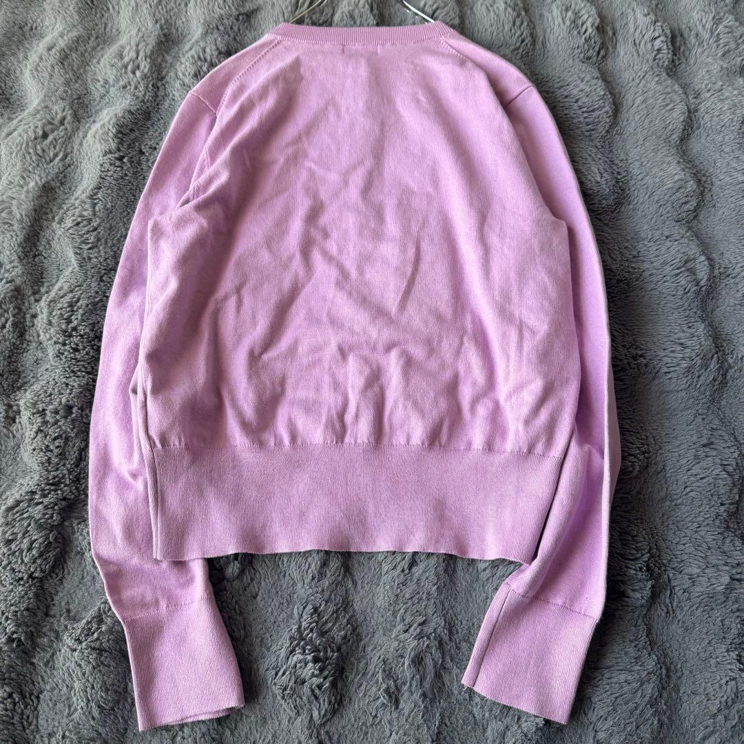 新品未使用 Polo Ralph Lauren ラベンダーカーディガン Mサイズ