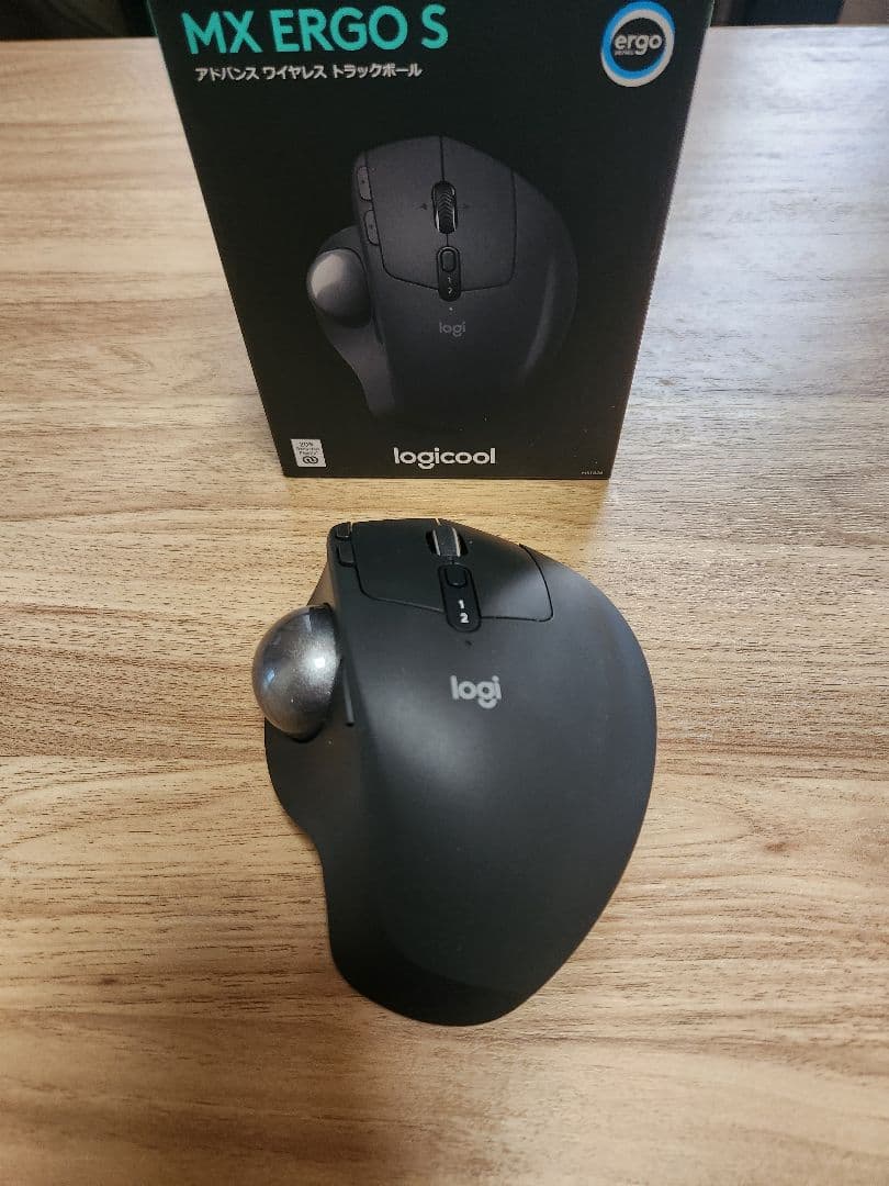 logicool MX ERGO S ワイヤレストラックボール