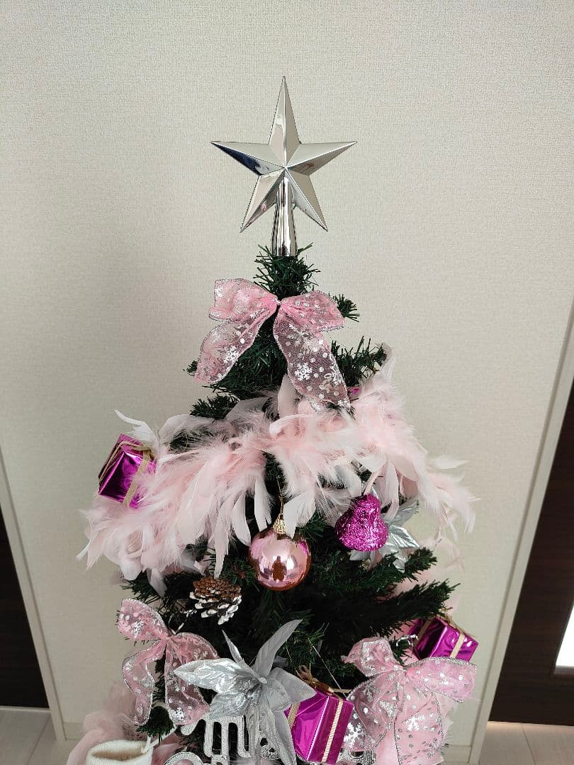 クリスマスツリーセット 150CM 豪華 オーナメント LEDライト付