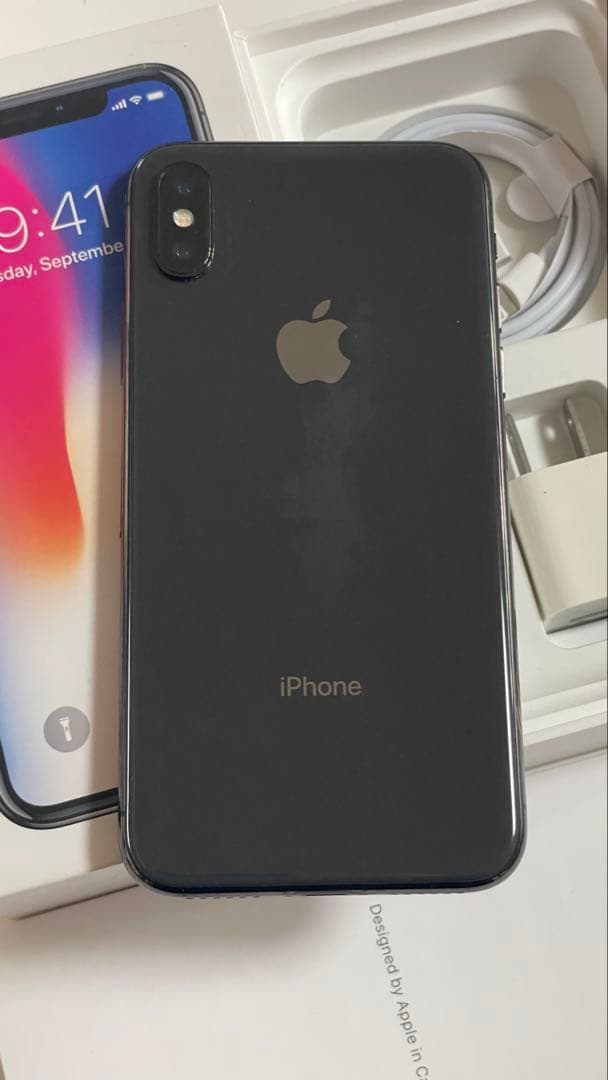 Iphone X 256GB SIMフリー100%