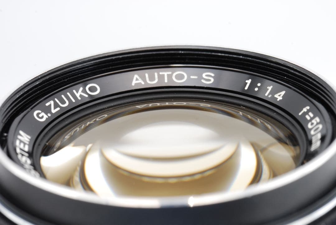 【純正ケース付/清掃済】Olympus G.ZUIKO 50mm f1.4