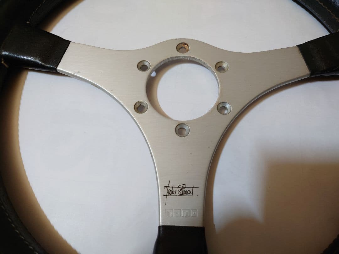 momo モモ　ジャッキースチュワート　ステアリング　旧車　当時物