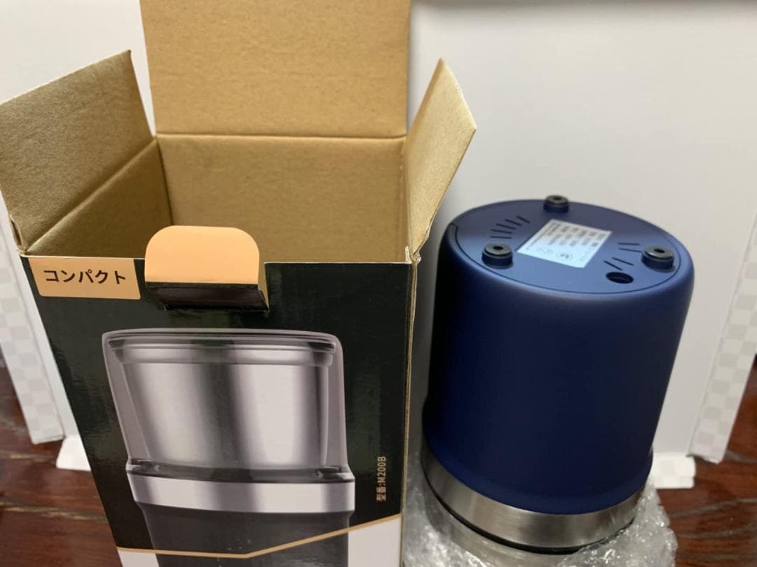 水洗浄分離設計 コーヒーミル３００W 超静音 １台多役