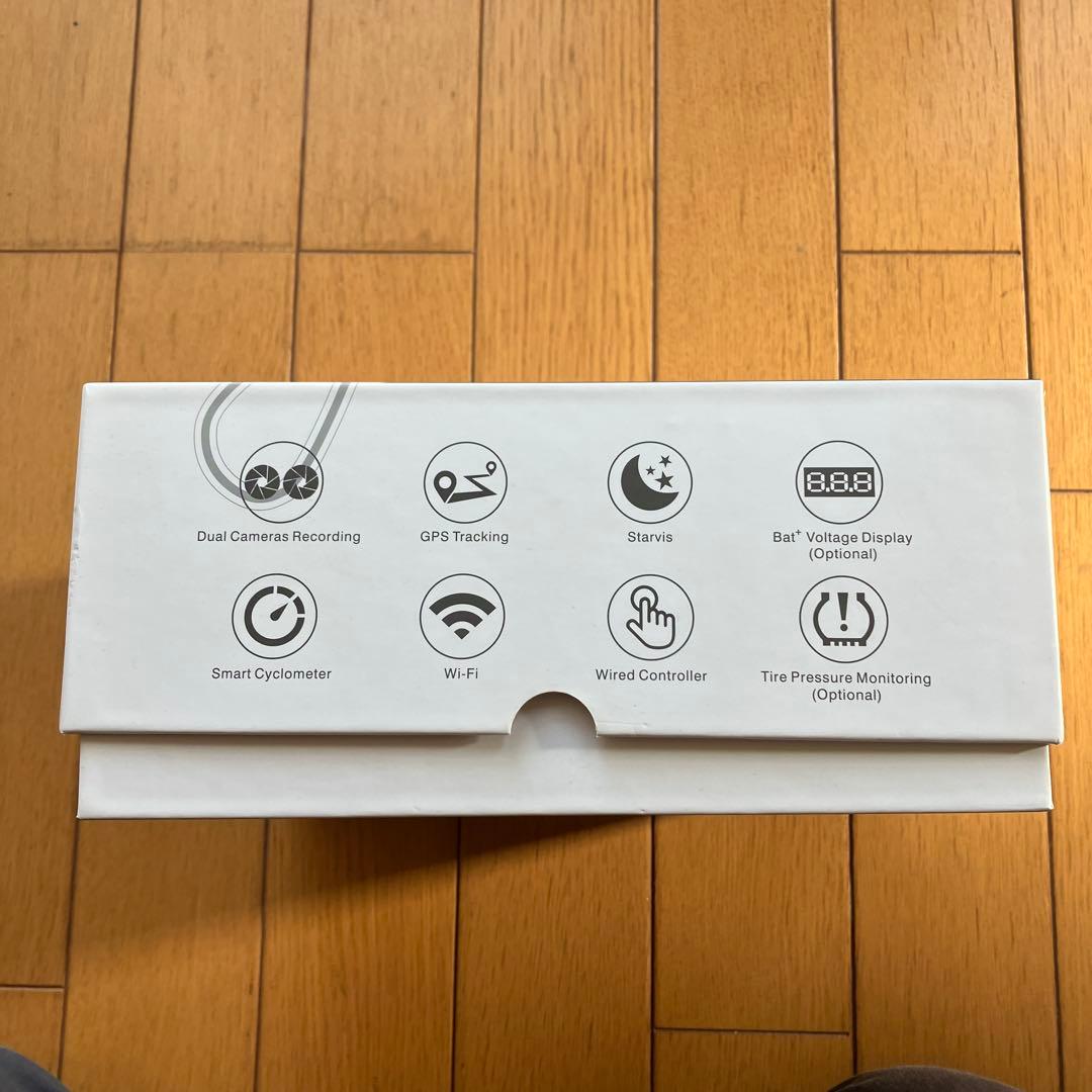 VSYSTO バイク用ドライブレコーダー 新品マイクロSD付き