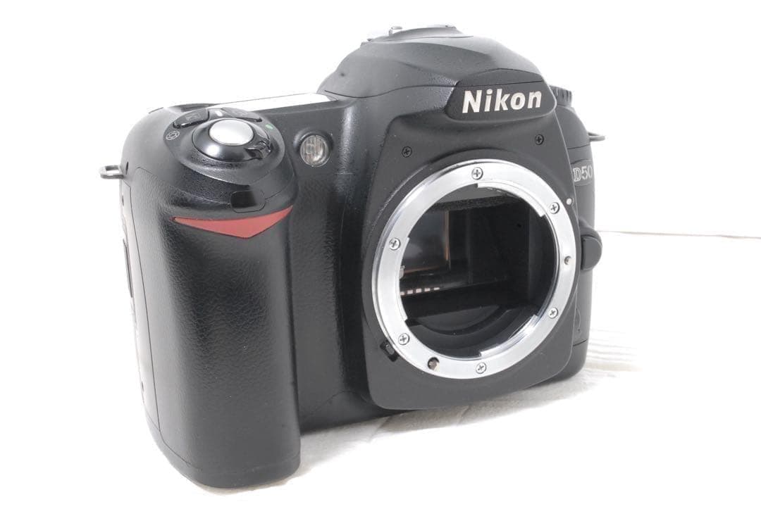 ❤️Nikon D50 レンズセット 手ブレ補正 初心者入門セット スマホ転送