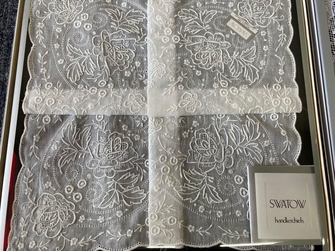 SWATOW 刺繍入りハンカチ他まとめて