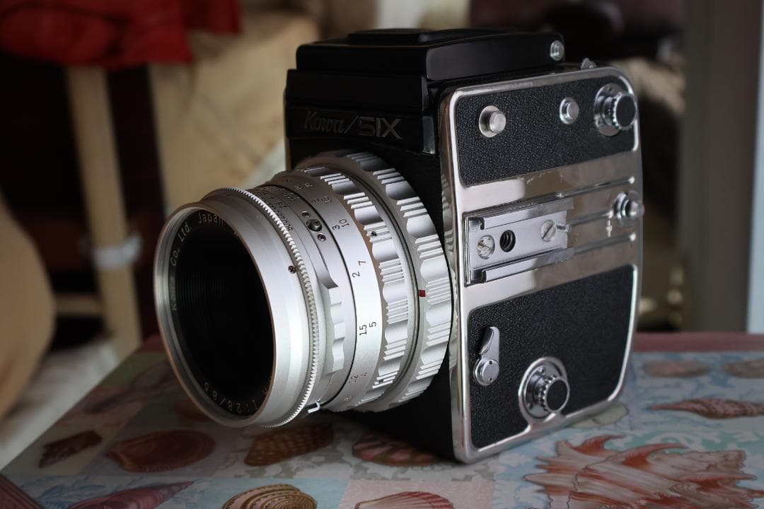 整備済コーワシックス Kowa SIX 85mm F2.8 シルバー中判フィルム