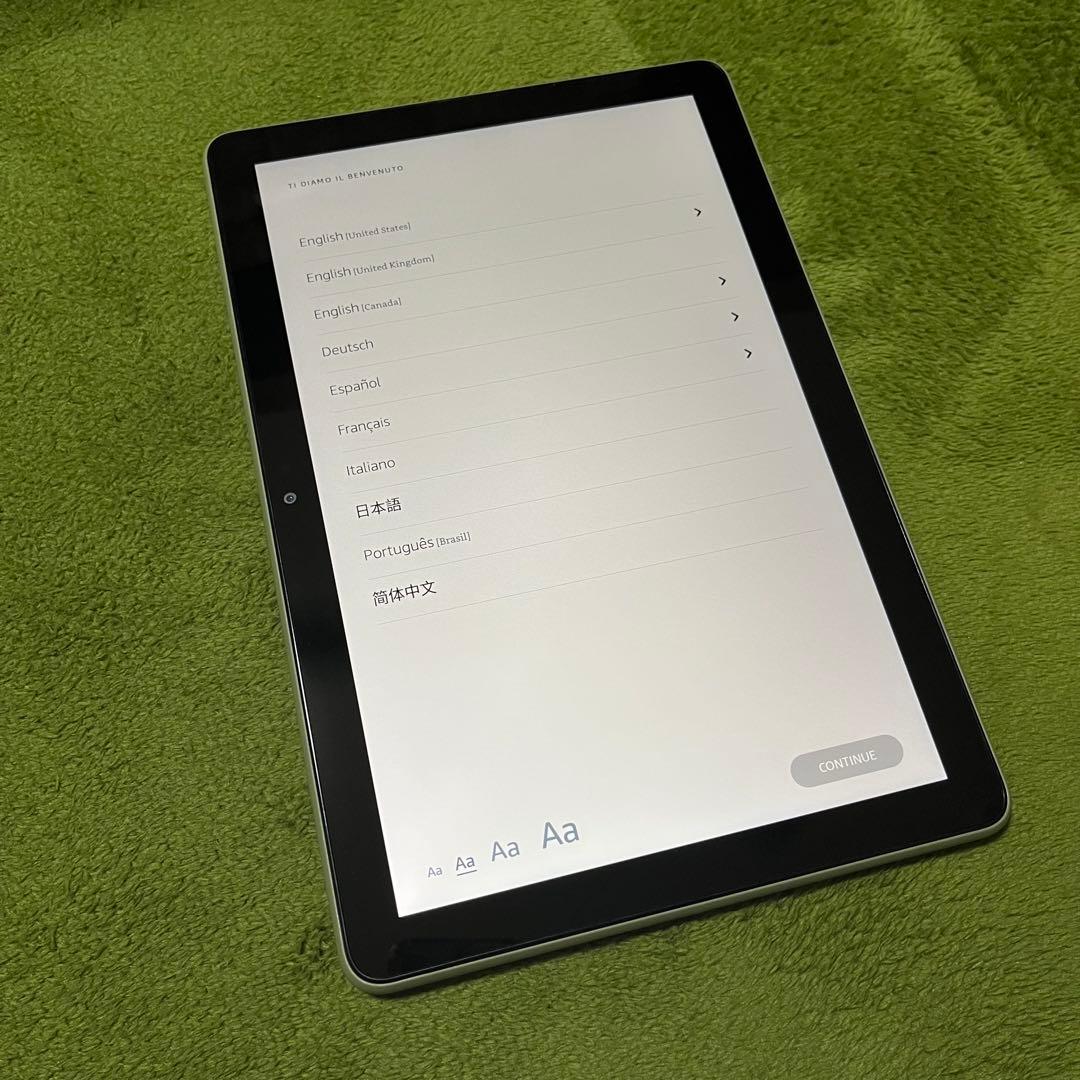 t*1様 FireHD10 第11世代 32GB タブレット　オリーブカラー
