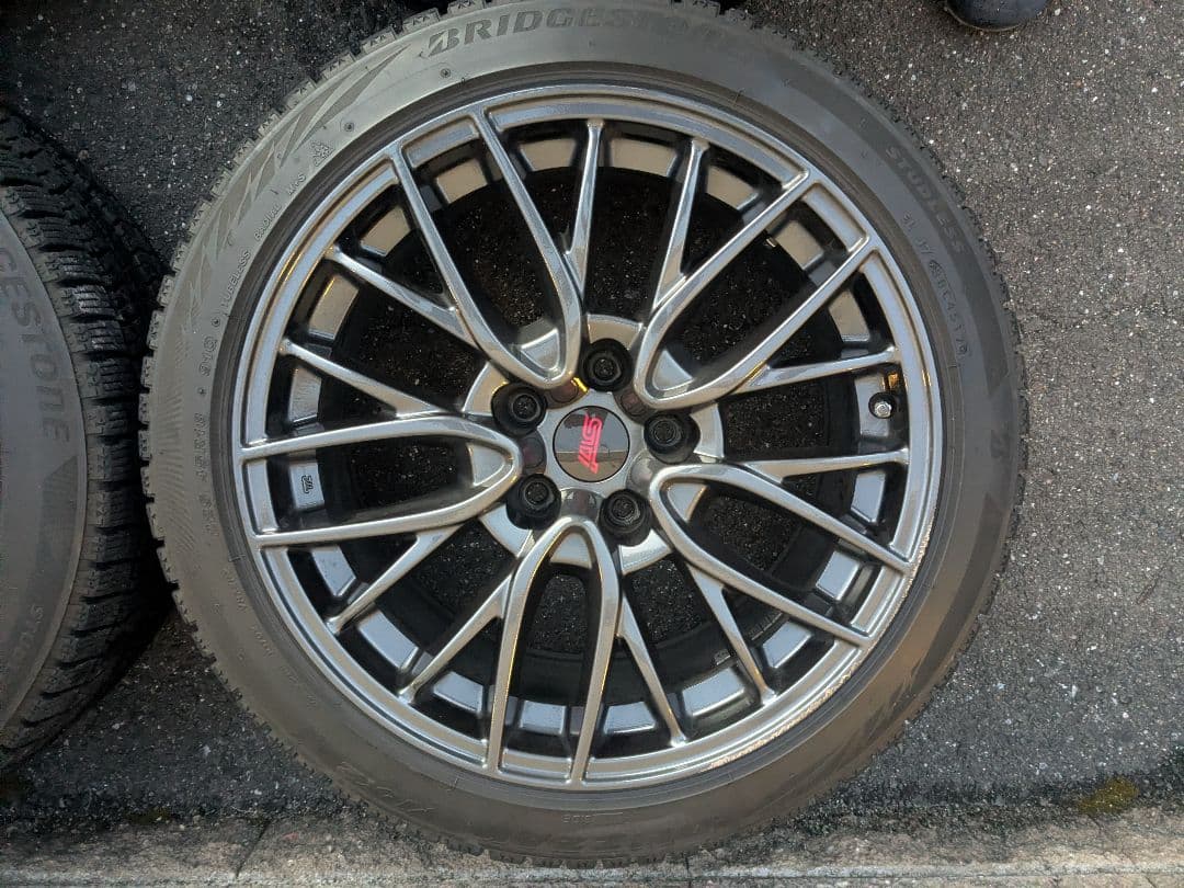 WRX STI 純正 18インチ ホイールセット ブリヂストン