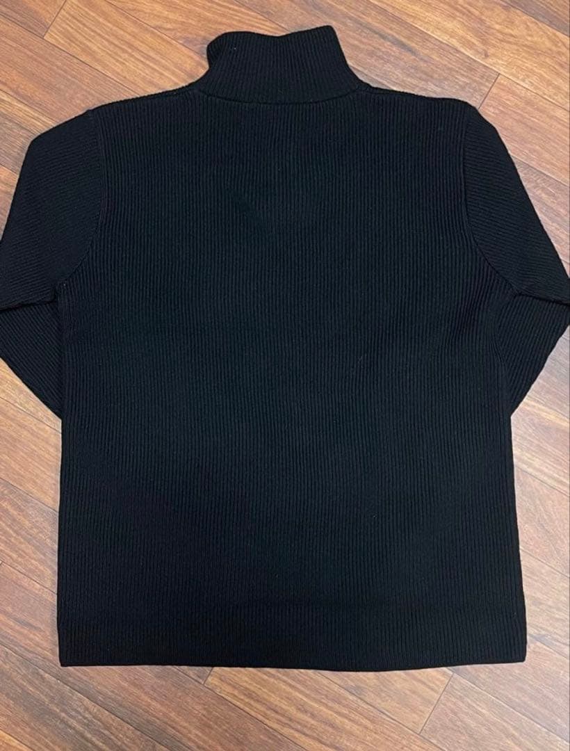 【最終値下げ】agnes b フランス製ハーフジップニット　サイズ2