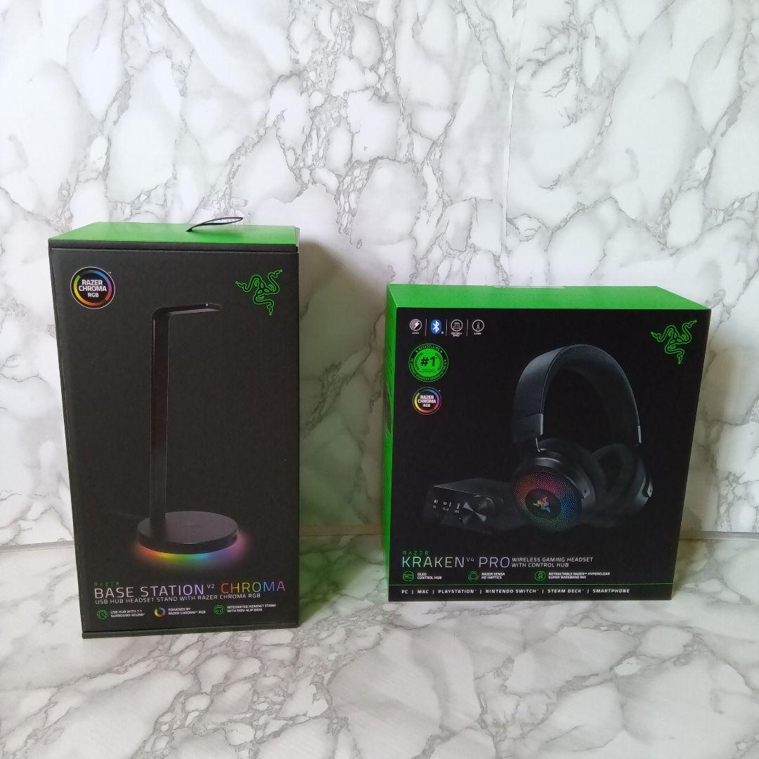 新品　レイザー　Razer Kraken V3 Pro ワイヤレスヘッドセット