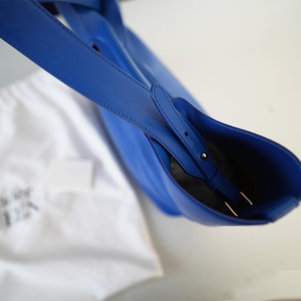 ALEXANDER McQUEEN The Bow 2WAY BAG ブルー