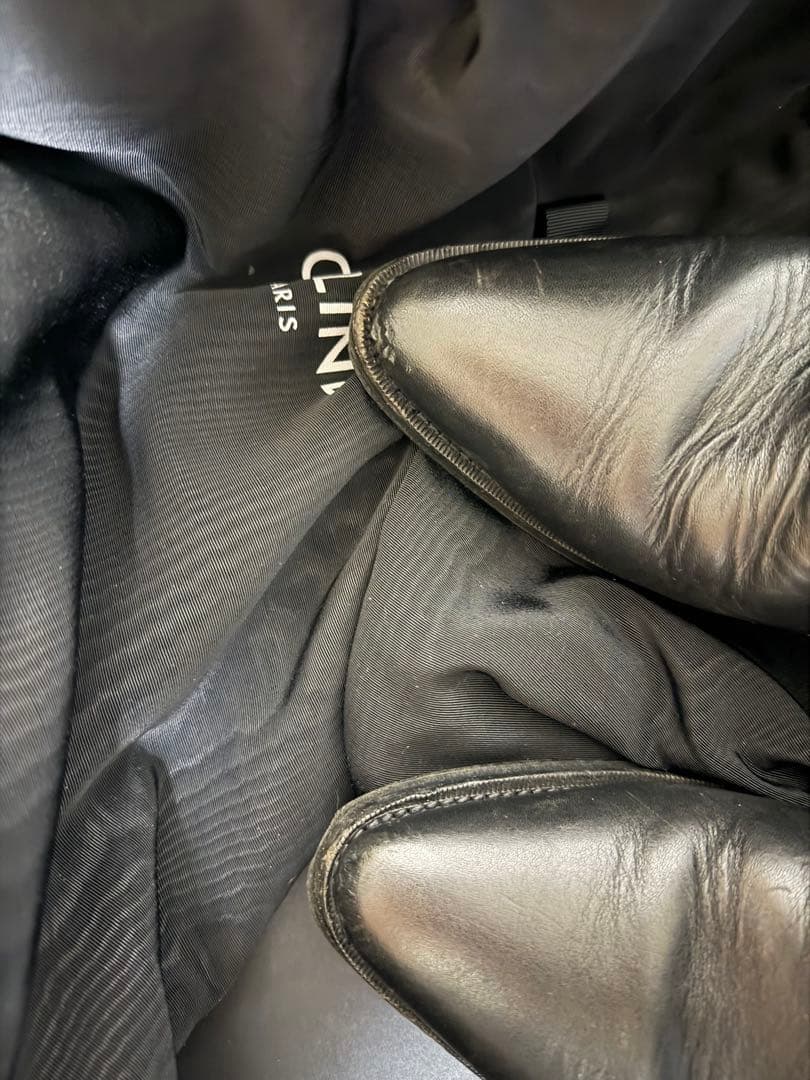 中古　CELINE カマルグ バイカー チェルシーブーツ　39　エディスリマン