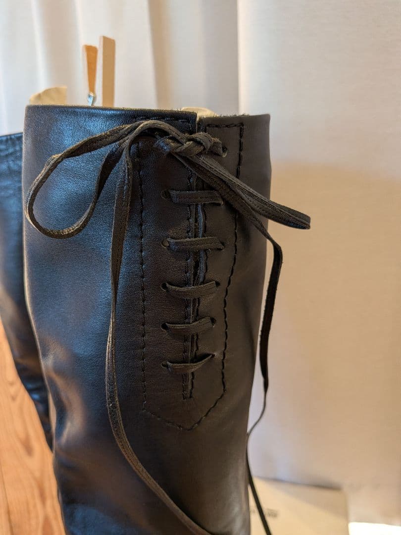 コムデギャルソン ジュンヤワタナベ ロングブーツ M ブラック