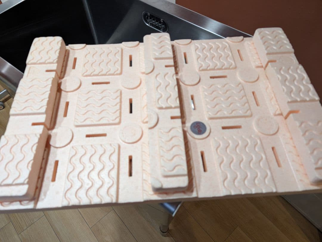 【えるこ】ドッグバス FUGA 900型 ステンレス ウレタンすのこ付