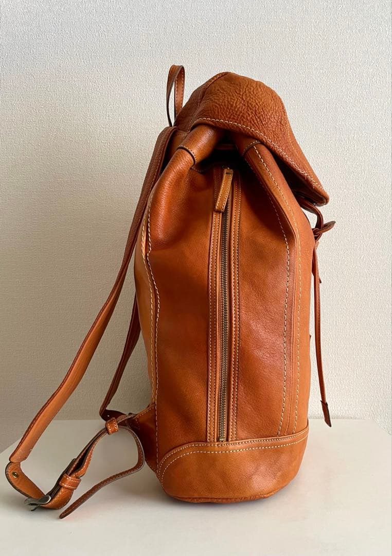 土屋鞄　トーンオイルヌメ　ソフトバックパック