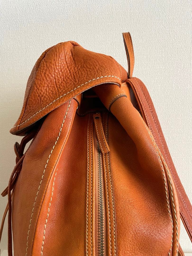 土屋鞄　トーンオイルヌメ　ソフトバックパック