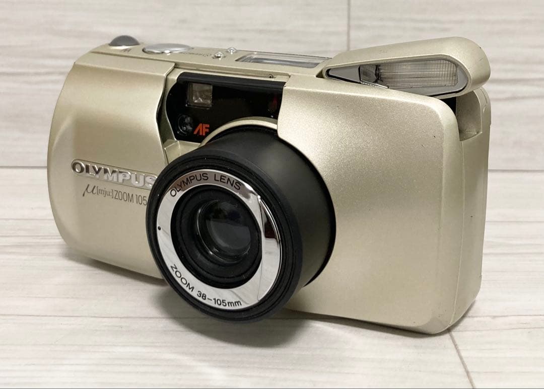 『動作確認済み』OLYMPUS μ【mju：】ZOOM 105 フィルムカメラ